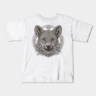 Hyena Monochrome Kids T-Shirt